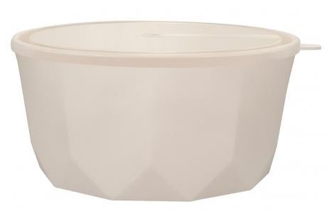 Салатник Plast Team STOCKHOLM с крышкой 1,7л молочный туман